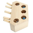 thumbnail image 3 of Interactive Cat Puzzle Toy, Wooden And Silicone Toy Ladder Kitten Puzzle Toy Scratch-resistant  For Exercise For Puzzle Games, 3 of 8