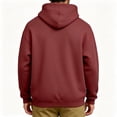 thumbnail image 5 of Dog Pouch Hoodie For Men Women Kangaroo Pocket Cat Pouch Dog Hoodie Pet Carrier Fall Winter Pullover Animal Holder Tops Plus Size Wine S, 5 of 7