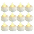 thumbnail image 4 of 12 Pack Flameless Floating Candles Waterproof LED Floating Tealights Decor, 4 of 4