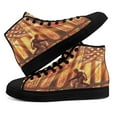 thumbnail image 4 of Believe Bigfoot High Top Canvas Shoes Sneakers Black Size 7, 4 of 7