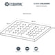 thumbnail image 4 of Colchoneta de Memory Foam con Gel, Sobrecolchón Topper 7 Zonas de Presion, Confort Acolchado, Cama Suave, Soporte Premium para Espalda, Protector de colchones 5 cm (Matrimonial, Azul), 4 of 6