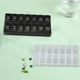 thumbnail image 1 of Fiudx Liquidación De Ahorros De Verano organizador Semanal De Tabletas 2 Veces Al Día, Tapas Fáciles De Abrir, organiza Medicamentos O Vitales Por Am/Pm O Por La Mañana Y Antes De Acostarse, Transpar, 1 of 7