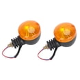 thumbnail image 2 of LYUMO 12V Round Turn Signal Electric Vehicle Round LED Light Turn Signal Indicator Light Front Rear With 12V Bulb 2 Round Turn Signal, 2 of 8