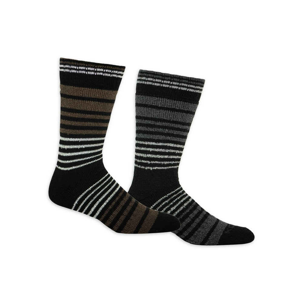 KODIAK Kodiak Men's Thermal Cotton Crew Socks 2pack