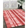 thumbnail image 2 of Ahgly Company Indoor Rectangle Patterned Pastel Pink Area Rugs, 2' x 4', 2 of 6
