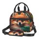 thumbnail image 1 of Disketp Colorful Leaf Chihuahua Lonchera Térmica para Mujer y Hombre, Bolsa de Almuerzo Reutilizable e Impermeable para Trabajo, Viajes y Picnic, 1 of 7