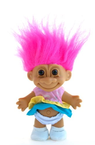 pink troll doll