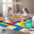 thumbnail image 4 of ODIKA 8'x10' Machine Washable Non-Slip Area Rug, Modern Geometric High Traffic Rug, Yellow, 138444, 4 of 7