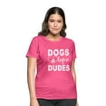 thumbnail image 6 of Dogs Before Dudes Shirt, Dog Mom Shirt, Dog Owner Shirt, Dog Shirts for Women, Dog Mom Tee, Doggy Gift, Dog Owner Gift, 6 of 10