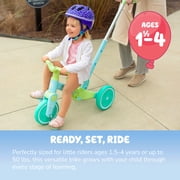 Bluey Unisex Non-Electric 3-in-1 Push Tricycle