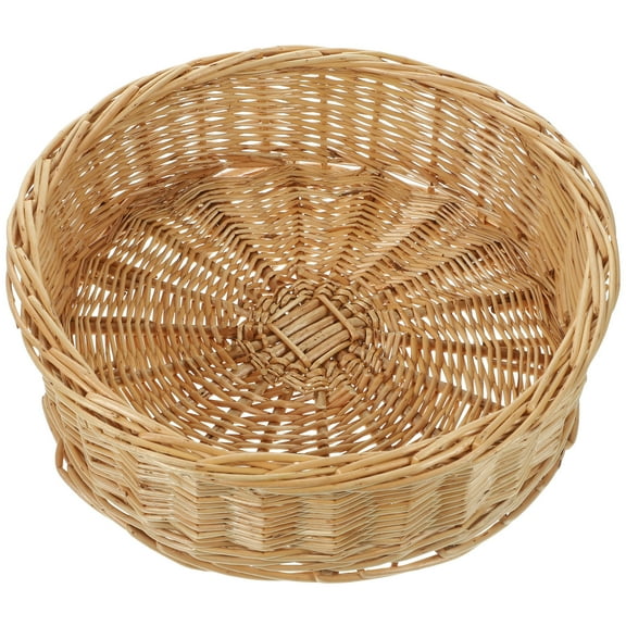 unbranded Food Serving Basket Wicker Storage Basket Wicker Basket 27X8CM