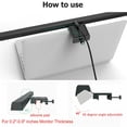thumbnail image 2 of stanreset Lampe Suspendue LED Dimmable pour Écran d'Ordinateur 3 Modes Lampe de Table Réglable Éclairage Lecture Outils Bureaux Dortoir, 2 of 5