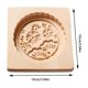 thumbnail image 2 of Molde de madera para hacer galletas con relieve, cortador de galletas de madera tallado en 3D, moldes para galletas, herramientas decorativas para repostería, para Navidad, Acción de Gracias, Pascua,, 2 of 3