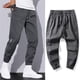 thumbnail image 2 of Pantalones Cargo para hombre, pantalón holgado de cintura elástica, informal, talla grande, L-3xl, primavera y verano, 2 of 4