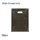 thumbnail image 5 of 50 piezas de bolsas de compras portátiles para el trabajo en casa, ropa de playa, regalos, embalaje de ropa, bolso de bolsillo de almacenamiento Almacenamiento y organización del hogar 25x35cm Inteprter HA075229-03, 5 of 6