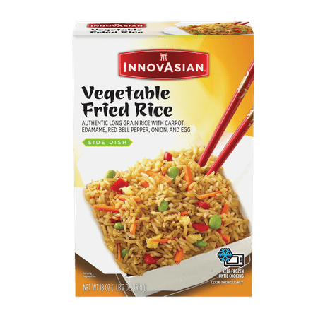 InnovAsian Vegetable Fried Rice, 18 oz (Frozen Meal)