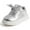 Silver, variant on Girls' Sneakers For Everyday Style Lightweight Cushioned Kids' Casual Shoes With And Flexible Sole,Sizes 6(12-18 Months)