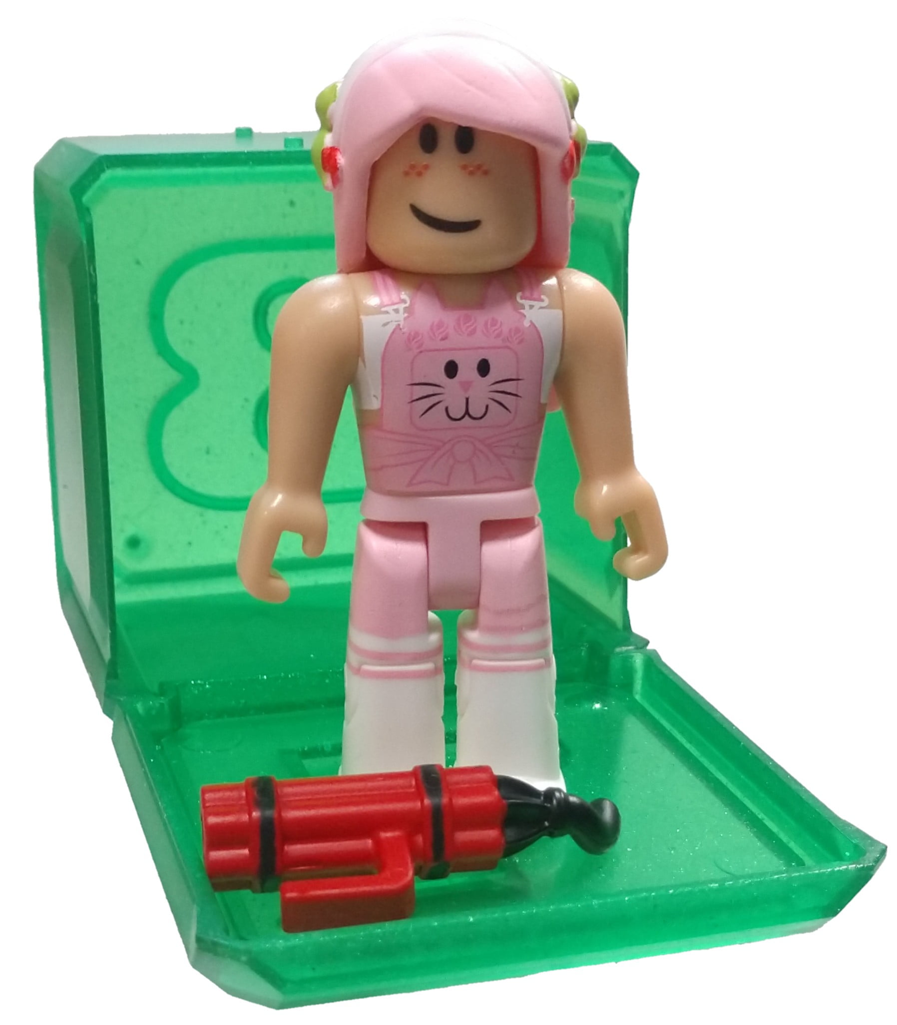 Roblox Celebrity Collection Series 4 Mining Simulator Candy Cassy Mini Figure With Green Cube And Online Code No Packaging Walmart Com Walmart Com - candy apple hair roblox code