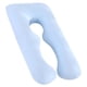 thumbnail image 4 of Almohada de embarazo para dormir en forma de U, almohada de maternidad, soporte para espalda, piernas y vientre, para mujeres embarazadas, color azul, 4 of 7