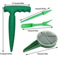 thumbnail image 2 of Seeder Tool Succulent Transplanting Tools Seed Sowing Garden Tools Seed Sower for Multiplication Planting Set - Sower Planter Punch Seedling Green, 2 of 4