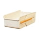 thumbnail image 2 of Caja organizadora de cajones ampliable Cesta de almacenamiento de plástico de gran capacidad • Blanca transparente • Contenedor con compartimento apilable 22x14x10cm • Diseño deslizante resistente, 2 of 6