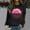 Black, variant on Fartey Breast Cancer Inspirational Shirts for Women 2025 Fashion Fall FleeceLong Sleeve Crew Neck Pullover Tops Funny Sunflower Pink Ribbon Graphic Sweatshirts,Black,L