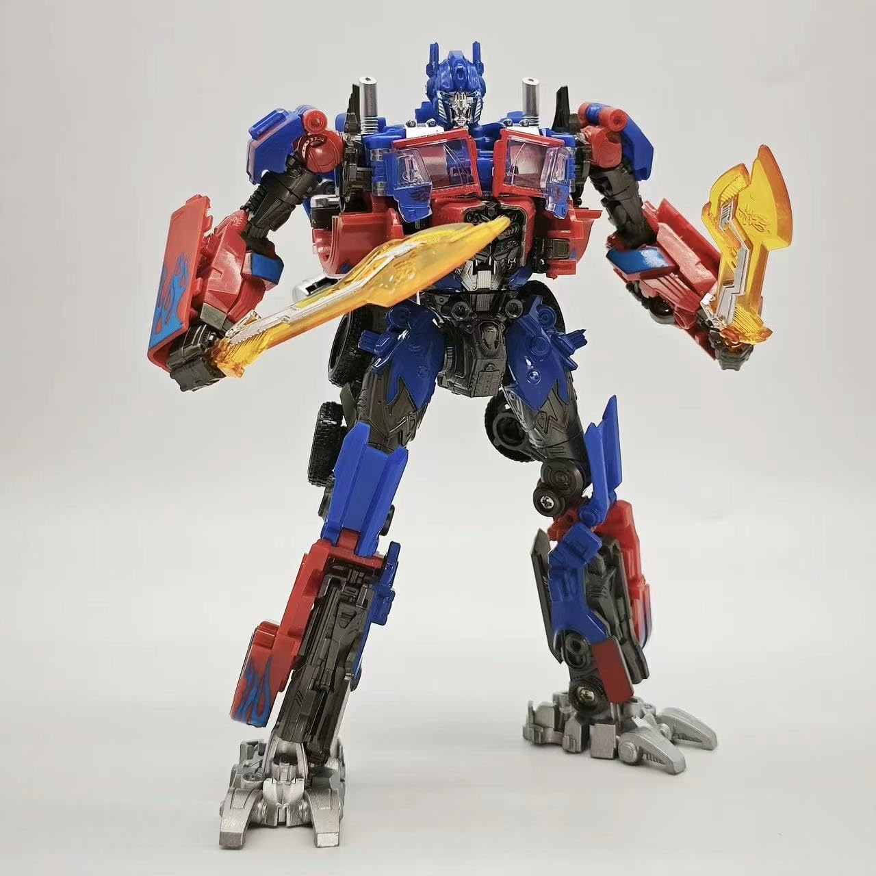 Optimus Prime Figure Jetfire Figure Changable Shape Combination Set Action Figures PVC Cosplay Model Handicrafts for Anime Fans Gift