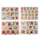 thumbnail image 1 of 4 Set Puzzle Jigsaw Animales Números Preescolares Educación Juegos Niños de Cumpleaños Baoblaze Juguete del rompecabezas de los niños, 1 of 8