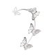 thumbnail image 1 of Pendientes para Niñas Regalos Brazalete para Amiga Sin Clip Circón Hermana Oreja Clips Pendientes Piercing para Mujeres Pendientes Ear Cuff, 1 of 5