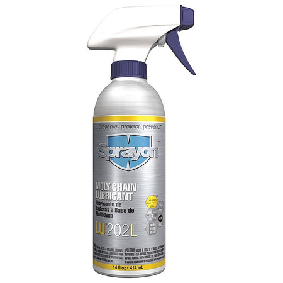 SPRAYON S000202LQ Moly Chain/Pin Bush Lube, NonAerosol