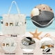 thumbnail image 4 of Bolso Tote Bluboon Impermeable Grande 45x20x40 cm con Compartimento para Ropa Mojada, 4 of 9