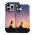 thumbnail image 2 of DesignSkinz Scratch-Resistant Hard Slim Case Compatible with iPhone 16 Plus (Compatible with MagSafe) - Reach for the Stars, 2 of 9
