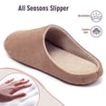 thumbnail image 5 of Northblanc Women's Slippers Comfortable Silent Non Slip Suede Soft House Shoes Indoor Bedroom, 5 of 9