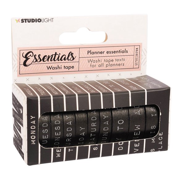 Washi Tape Days Planner Essentials 10 RLnr.15