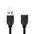 thumbnail image 6 of Necvior USB Extension Cable USB3.0 Male to Female High Speeding USB3.0 Data Sync, 6 of 11
