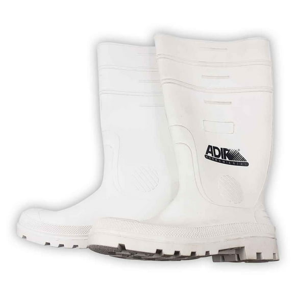 Bota De Hule Industrial Blanca Sanitaria No 28 Adir Blanca sanitaria