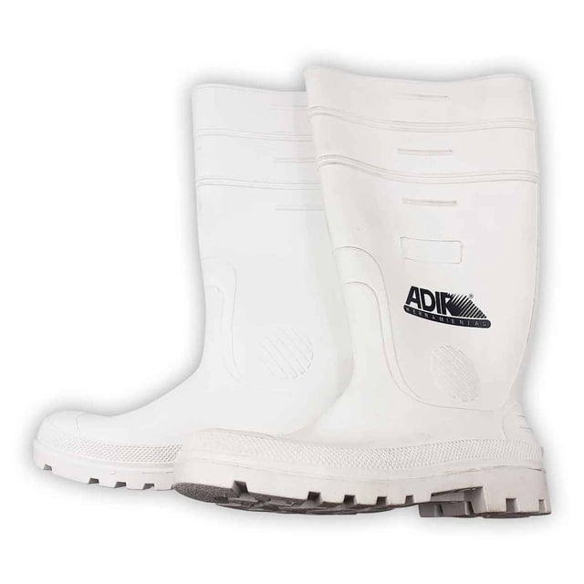 Bota De Hule Industrial Blanca Sanitaria No 28 Adir Blanca sanitaria