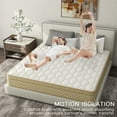 thumbnail image 3 of DalisTairy 14 inch King Size Medium Firm Hybrid Mattress Thickness Bed in a Box, 3 of 6
