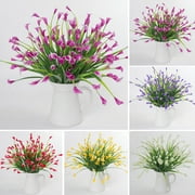 Visland 1 Bouquet 5 Branches Artificial Calla Lily Flower Wedding Table Plant Home Decor