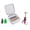 Colorful Poisonous M, variant on WINDLAND 5Pcs Fast Sinking Fly Fishing Fly Topwater Baits with Double Hook for Fishing