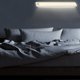 thumbnail image 4 of Luz de gabinete con Sensor de movimiento inalámbrico, funciona con pilas, magnética, debajo del mostrador, luz con Sensor de movimiento, escaparate, e Luz cálida plateada Sunnimix Luces del Gabinete, 4 of 8