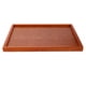 thumbnail image 2 of Rectangular Wooden Tea Tray: Wood Serving Platter for Coffee Table Breakfast Snacks - Tea Drink Platter - Wood Serving Tray for Home Restaurant, 2 of 3