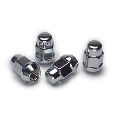 Gorilla 12 mm x 1.50 Thread Acorn Bulge Chrome Lugnut 4 pc P/N 41137B