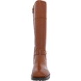 thumbnail image 3 of Lauren Ralph Lauren Womens Everly Leather Tall Mid-Calf Boots, 3 of 3