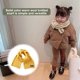 thumbnail image 5 of 2 piezas de bufanda de invierno para niños, cuello de punto cálido, bufanda clásica suave y cálida para niñas y niños, 5 of 5