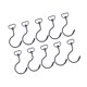 thumbnail image 5 of 10 ganchos giratorios para colgar, ganchos metálicos multifuncionales, resistentes y modernos para colgar comederos pájaros y bolsas., 5 of 8