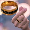 thumbnail image 1 of Anillos para mujer, regalos para mujer, moda femenina, anillo redondo completo, regalo de boda, 1 pieza, anillo para mujer, 1 of 5