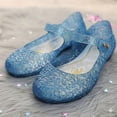 thumbnail image 5 of Jurebecia Princess Jelly Sandals for Girls & Toddlers - Inspired Sparkly Dress Shoes, Non-Slip Soft Sole (Sizes 6-13: Toddler & Little Kid), 5 of 14
