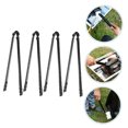 thumbnail image 4 of IFANLANDOR 4 Pcs Pince à Cheminée Camping Pinces à Cheminée Fer Haute Friction Prise Stable Activités Extérieures, 4 of 8