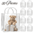 thumbnail image 2 of Bolsa transparente asa Boda Bautizo Recuerdo dulcero 30 pz, 2 of 7